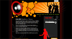 Desktop Screenshot of club007.cz