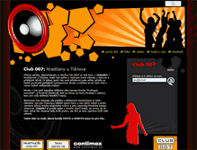 Tablet Screenshot of club007.cz